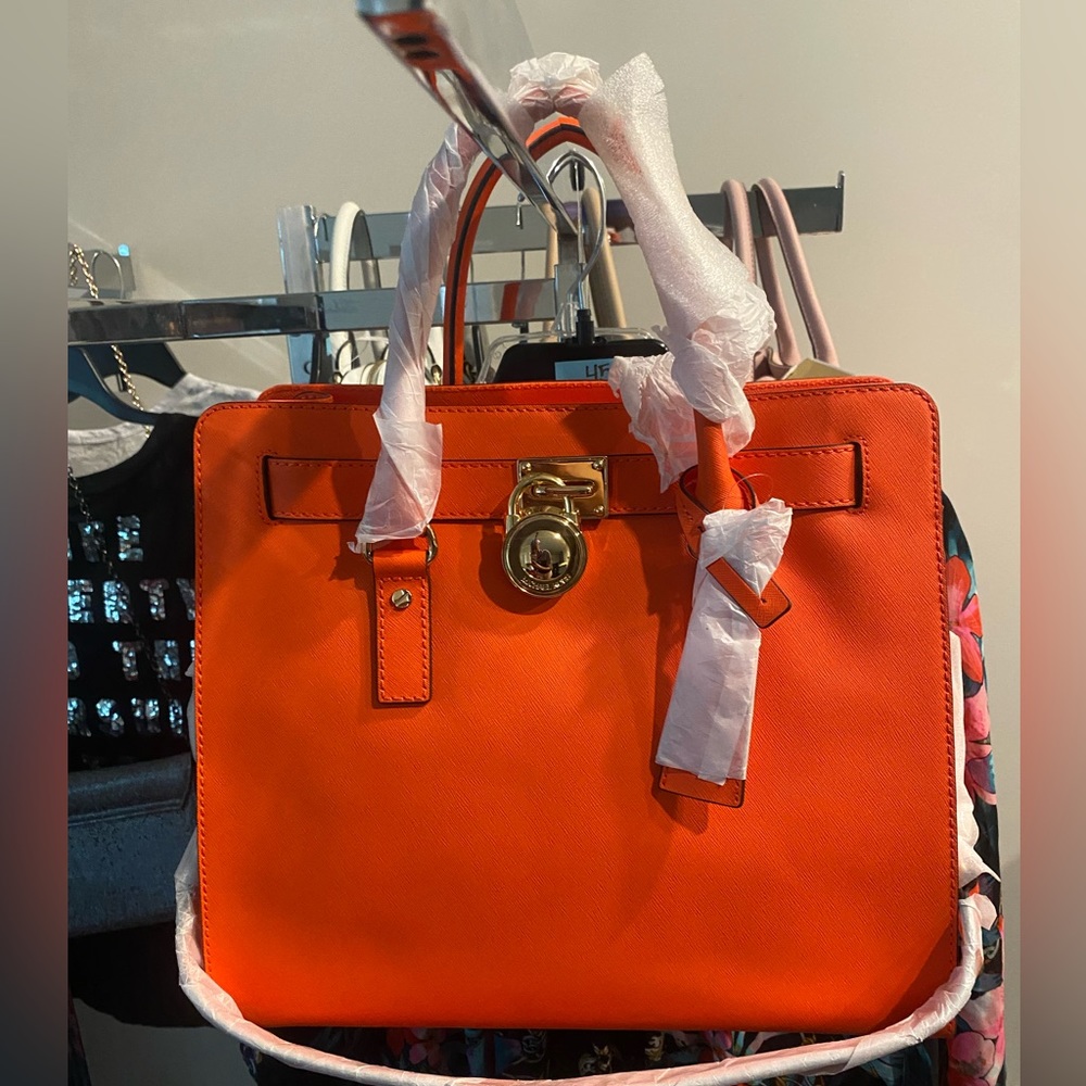 Orange MK bag